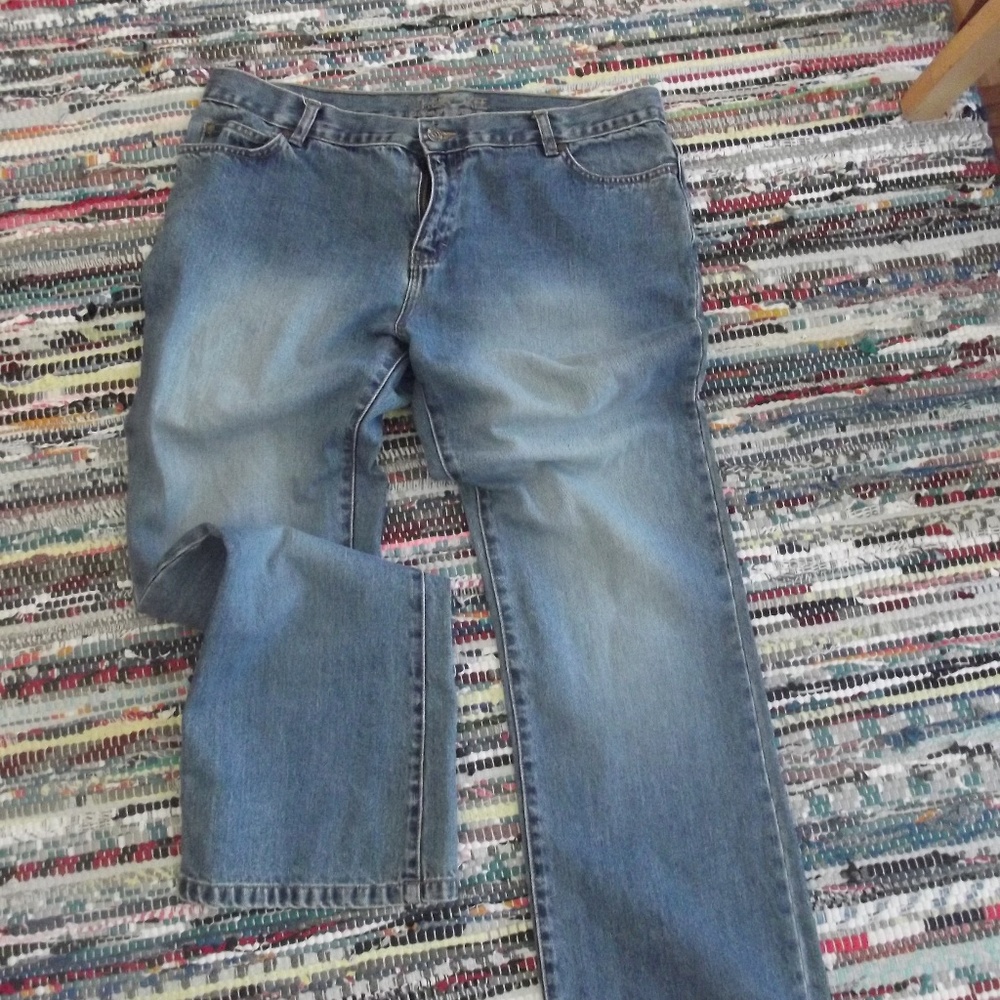 Vintage CHEROKEE Y2K Denim Wash Jeans Size 16 Women's